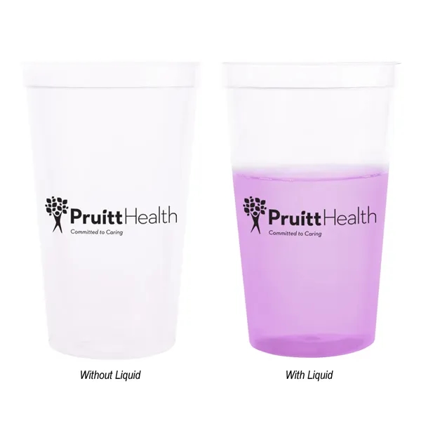 22 Oz. Big Game Mood Stadium Cup. Cup Changes Color When... from ASI 61125 Hit Promotional Products / Hit®
