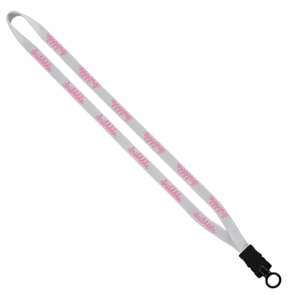 1/2" x 16" cotton lanyard with plastic snap buckle release and... from ASI 88060 Snugz/USA Inc / SnugZ USA®