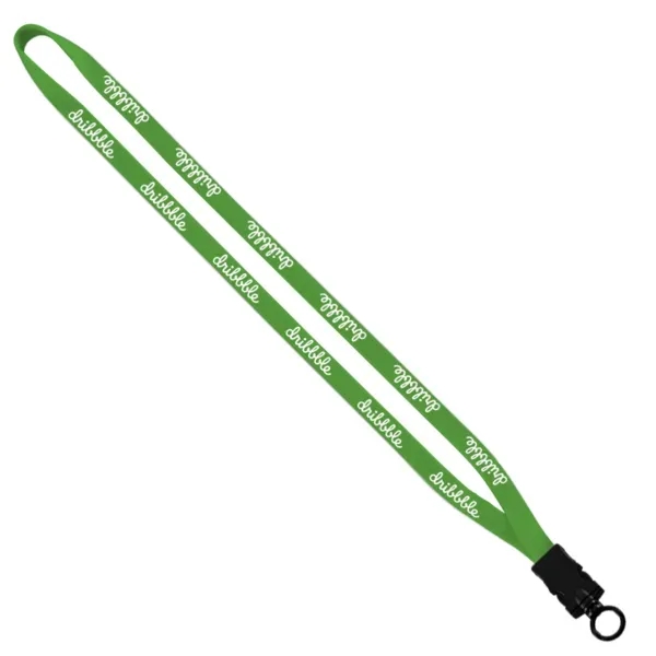 1/2" x 16" cotton lanyard with plastic snap buckle release and... from ASI 88060 Snugz/USA Inc / SnugZ USA®