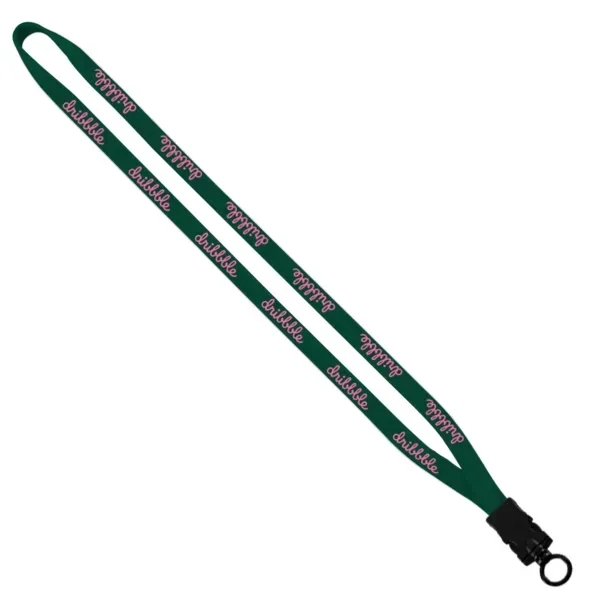 1/2" x 16" cotton lanyard with plastic snap buckle release and... from ASI 88060 Snugz/USA Inc / SnugZ USA®