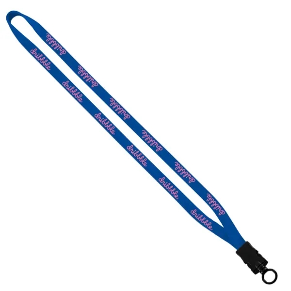 1/2" x 16" cotton lanyard with plastic snap buckle release and... from ASI 88060 Snugz/USA Inc / SnugZ USA®