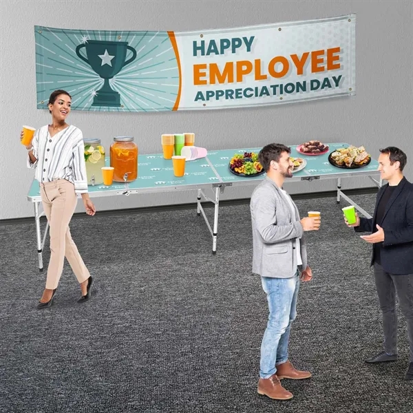 From tailgates to tastings, this 8' party table delivers easy setup,... from ASI 87188 Showdown Displays