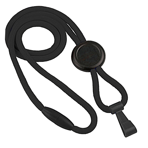 No-flip lanyard with "twist-free" wide plastic hook and 3/4" slider. Guaranteed... from ASI 79898 Promovision / PROMOVISION