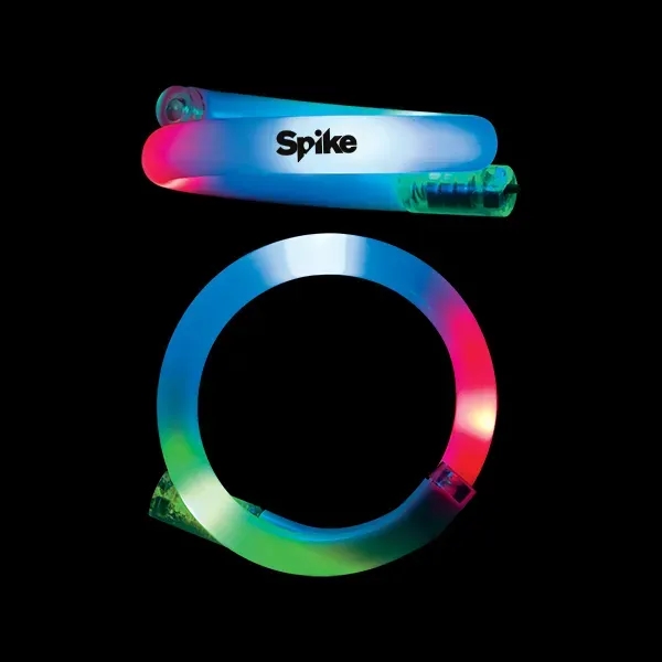 Plastic tube-shaped LED light up bracelet.... from ASI 98360 WOWLine / WOWLine®