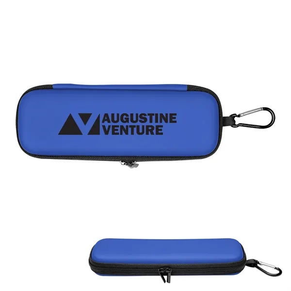 8" x 3" protective case with double zippered main compartment, interior... from ASI 61125 Hit Promotional Products / Hit®