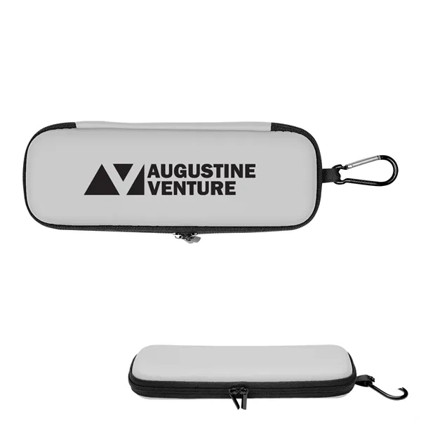 8" x 3" protective case with double zippered main compartment, interior... from ASI 61125 Hit Promotional Products / Hit®