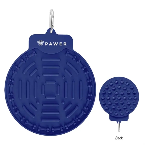 Silicone food mat for pets with textured surface.... from ASI 61125 Hit Promotional Products / Hit®