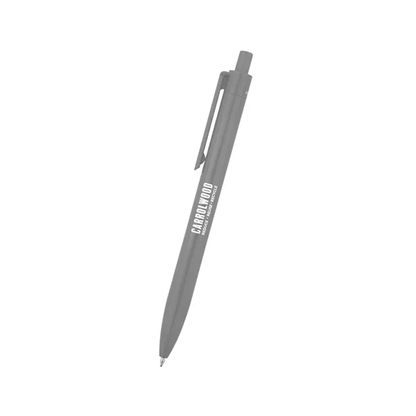 Recycled ABS plastic ballpoint pen with plunger action mechanism.... from ASI 61125 Hit Promotional Products / Hit®