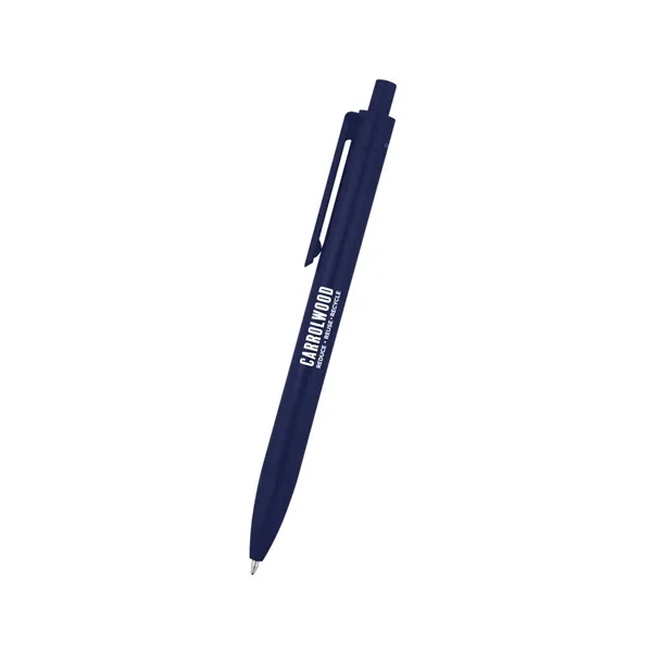 Recycled ABS plastic ballpoint pen with plunger action mechanism.... from ASI 61125 Hit Promotional Products / Hit®