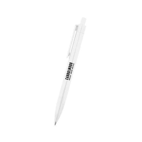 Recycled ABS plastic ballpoint pen with plunger action mechanism.... from ASI 61125 Hit Promotional Products / Hit®