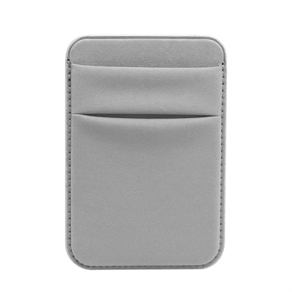 Stretchable phone wallet with built-in magnets.... from ASI 61125 Hit Promotional Products / Hit®