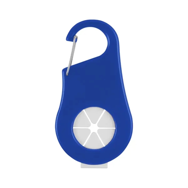 Carabiner with towel holder and water bottle holder.... from ASI 61125 Hit Promotional Products / Hit®