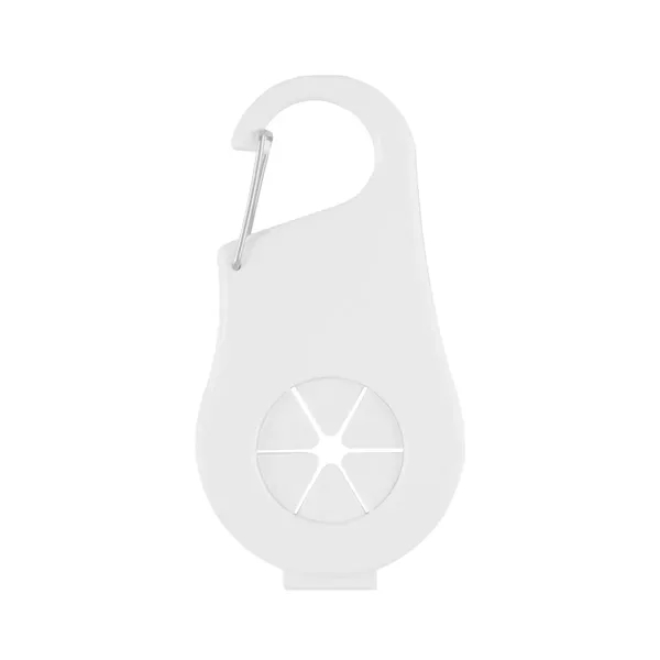 Carabiner with towel holder and water bottle holder.... from ASI 61125 Hit Promotional Products / Hit®