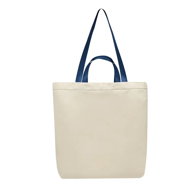 4" x 14.75" x 17.75" polyester tote bag with handles and... from ASI 61125 Hit Promotional Products / Hit®