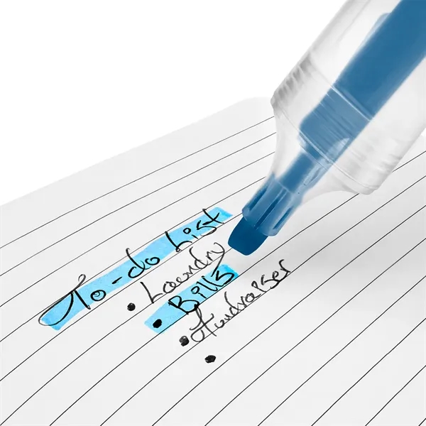 Chisel-tip highlighter made of rPET material.... from ASI 61125 Hit Promotional Products / Hit®