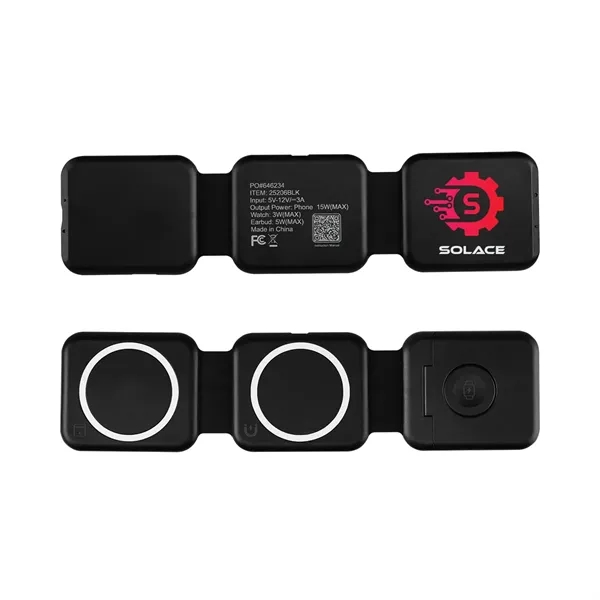 Wireless charger with foldable design.... from ASI 61125 Hit Promotional Products / Hit®