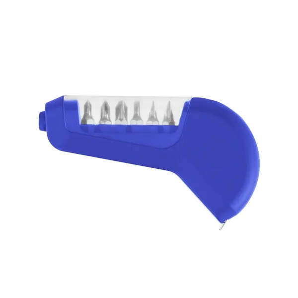 7-in-1 multi-tool with tape measure, 3 flat head and 3 Phillips... from ASI 61125 Hit Promotional Products / Hit®