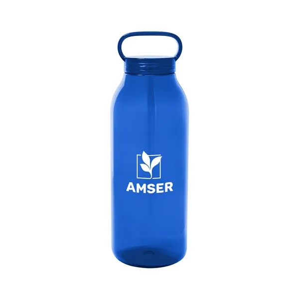32 oz. rPET bottle with screw-on, spill-resistant lid.... from ASI 61125 Hit Promotional Products / Hit®