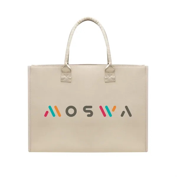 7" x 12" x 17" reusable shopping tote bag with 23"... from ASI 61125 Hit Promotional Products / Hit®