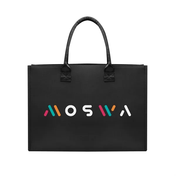 7" x 12" x 17" reusable shopping tote bag with 23"... from ASI 61125 Hit Promotional Products / Hit®