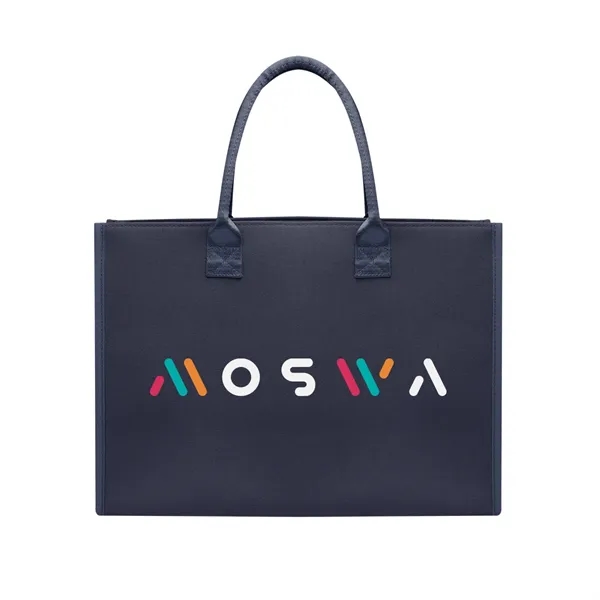 7" x 12" x 17" reusable shopping tote bag with 23"... from ASI 61125 Hit Promotional Products / Hit®