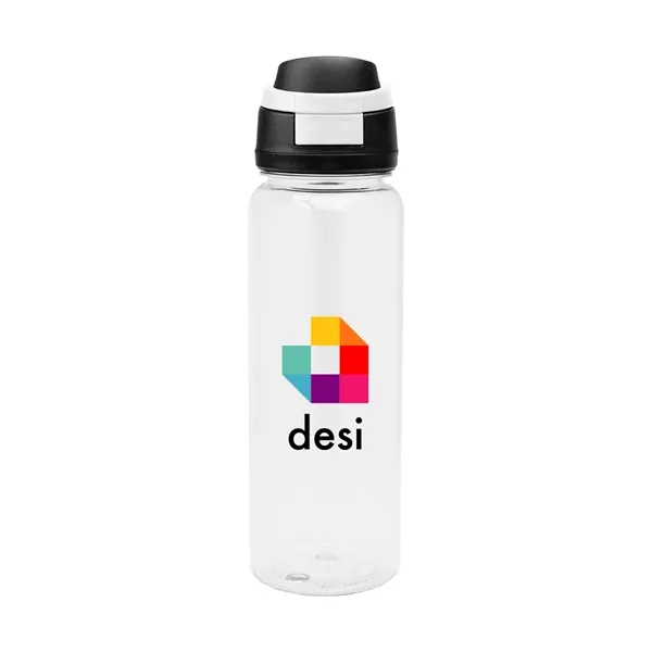32 oz. rPET bottle with push button pop lid and carry... from ASI 61125 Hit Promotional Products / Hit®