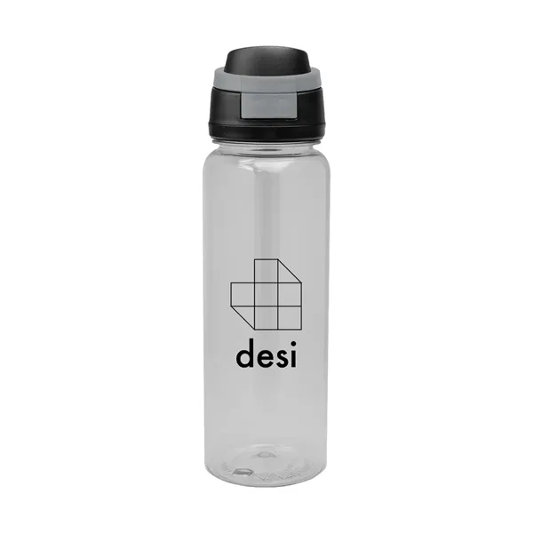 32 oz. rPET bottle with push button pop lid and carry... from ASI 61125 Hit Promotional Products / Hit®