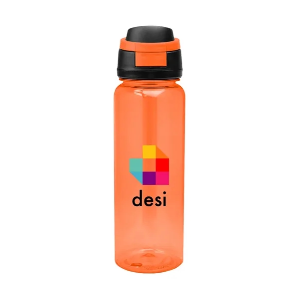 32 oz. rPET bottle with push button pop lid and carry... from ASI 61125 Hit Promotional Products / Hit®