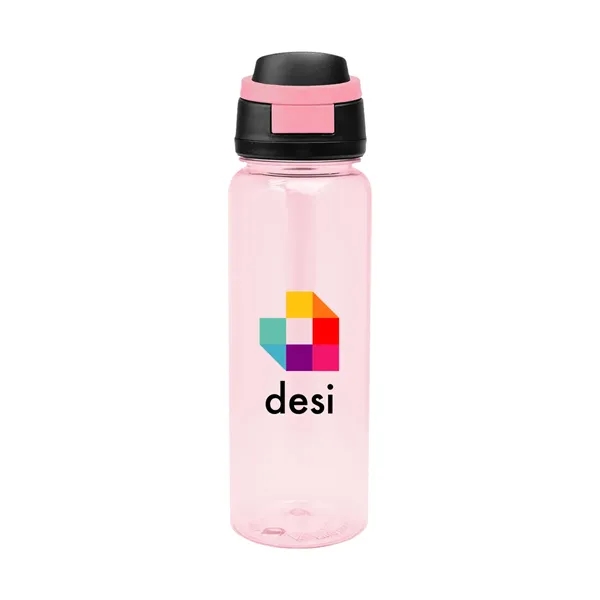 32 oz. rPET bottle with push button pop lid and carry... from ASI 61125 Hit Promotional Products / Hit®