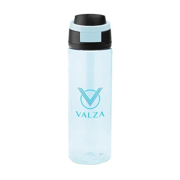 24 oz. rPET bottle with push button, spill-resistant lid and carry... from ASI 61125 Hit Promotional Products / Hit®