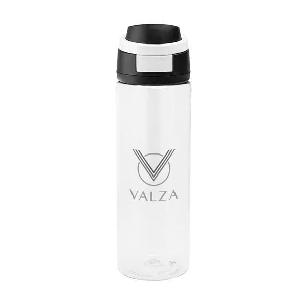 24 oz. rPET bottle with push button, spill-resistant lid and carry... from ASI 61125 Hit Promotional Products / Hit®