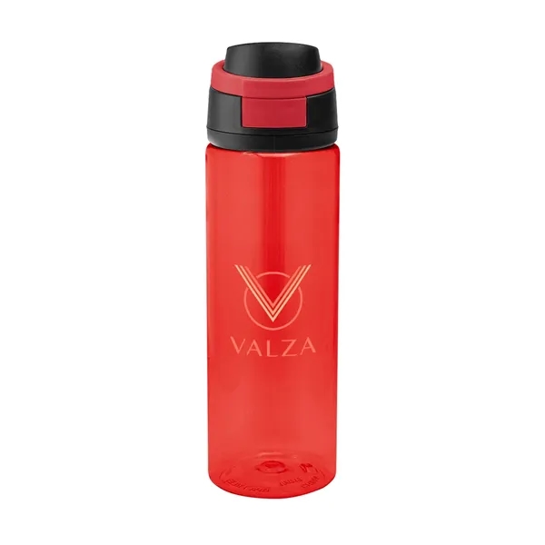 24 oz. rPET bottle with push button, spill-resistant lid and carry... from ASI 61125 Hit Promotional Products / Hit®