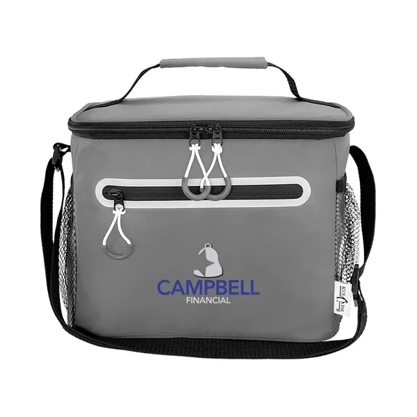 12 can cooler bag with PEVA lining and adjustable shoulder strap.... from ASI 61125 Hit Promotional Products / Hit®