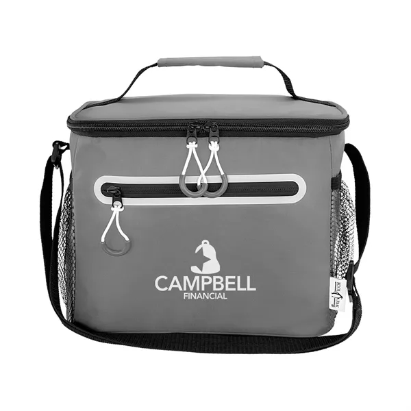 12 can cooler bag with PEVA lining and adjustable shoulder strap.... from ASI 61125 Hit Promotional Products / Hit®