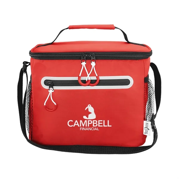 12 can cooler bag with PEVA lining and adjustable shoulder strap.... from ASI 61125 Hit Promotional Products / Hit®