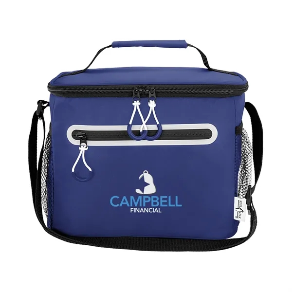 12 can cooler bag with PEVA lining and adjustable shoulder strap.... from ASI 61125 Hit Promotional Products / Hit®