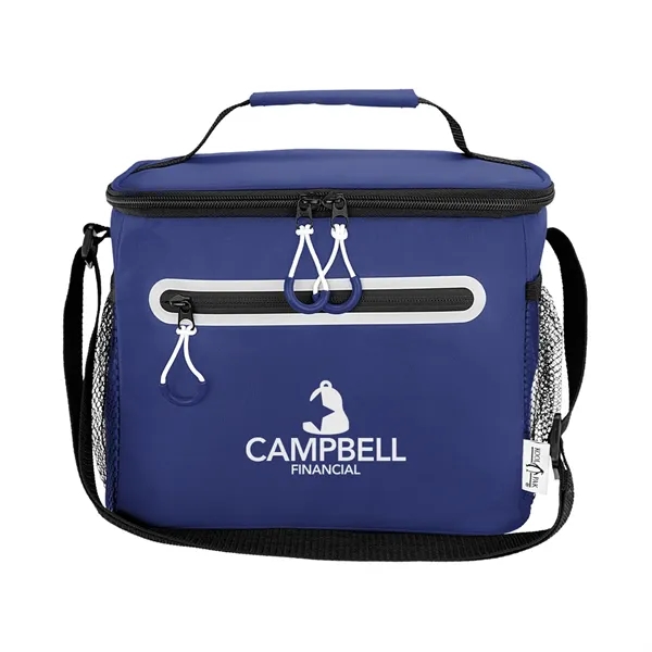 12 can cooler bag with PEVA lining and adjustable shoulder strap.... from ASI 61125 Hit Promotional Products / Hit®