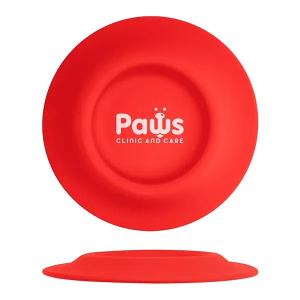 2-in-1 flying disc and pet bowl made of silicone.... from ASI 61125 Hit Promotional Products / Hit®