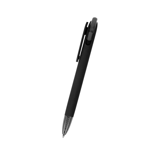 Plunger action ballpoint pen made of recycled ABS material.... from ASI 61125 Hit Promotional Products / Hit®