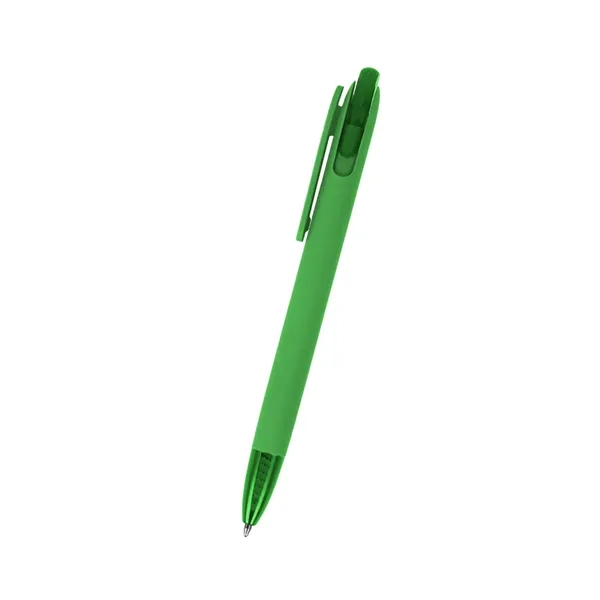 Plunger action ballpoint pen made of recycled ABS material.... from ASI 61125 Hit Promotional Products / Hit®