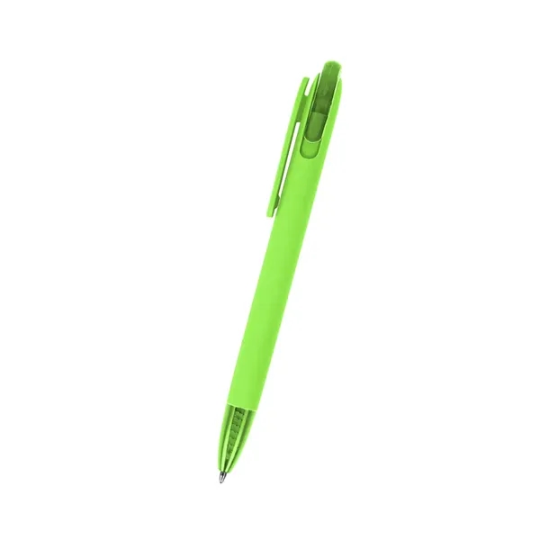 Plunger action ballpoint pen made of recycled ABS material.... from ASI 61125 Hit Promotional Products / Hit®