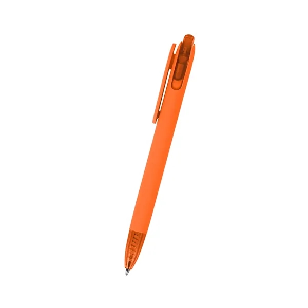 Plunger action ballpoint pen made of recycled ABS material.... from ASI 61125 Hit Promotional Products / Hit®