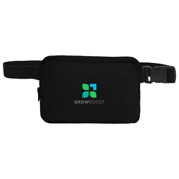 Recycled cotton canvas belt bag with adjustable waist strap.... from ASI 61125 Hit Promotional Products / Hit®