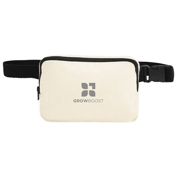 Recycled cotton canvas belt bag with adjustable waist strap.... from ASI 61125 Hit Promotional Products / Hit®