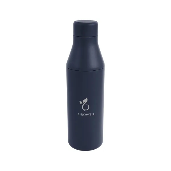 15 oz. recycled stainless steel bottle with spill-resistant lid and powder-coated... from ASI 61125 Hit Promotional Products / Hit®