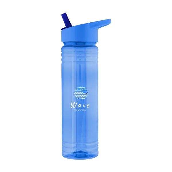 24 oz. rPET sports bottle with screw-on lid and carry handle.... from ASI 61125 Hit Promotional Products / Hit®