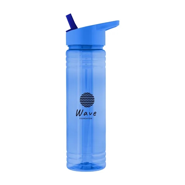 24 oz. rPET sports bottle with screw-on lid and carry handle.... from ASI 61125 Hit Promotional Products / Hit®
