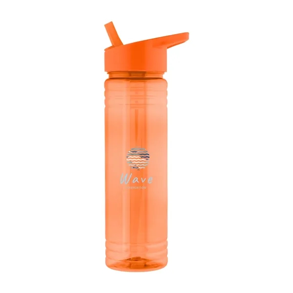 24 oz. rPET sports bottle with screw-on lid and carry handle.... from ASI 61125 Hit Promotional Products / Hit®