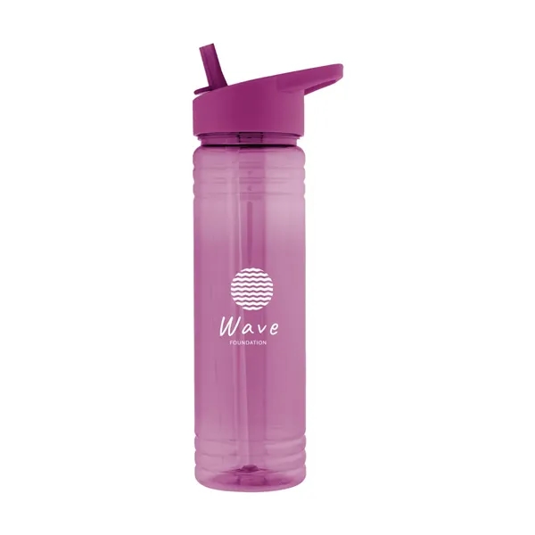 24 oz. rPET sports bottle with screw-on lid and carry handle.... from ASI 61125 Hit Promotional Products / Hit®