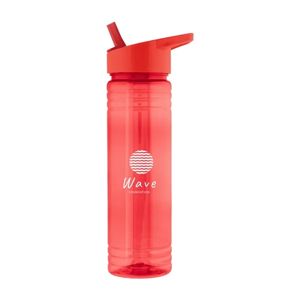 24 oz. rPET sports bottle with screw-on lid and carry handle.... from ASI 61125 Hit Promotional Products / Hit®